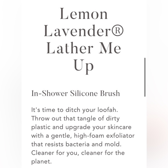 lather me up - in shower silicone brush - Picture 9 of 12